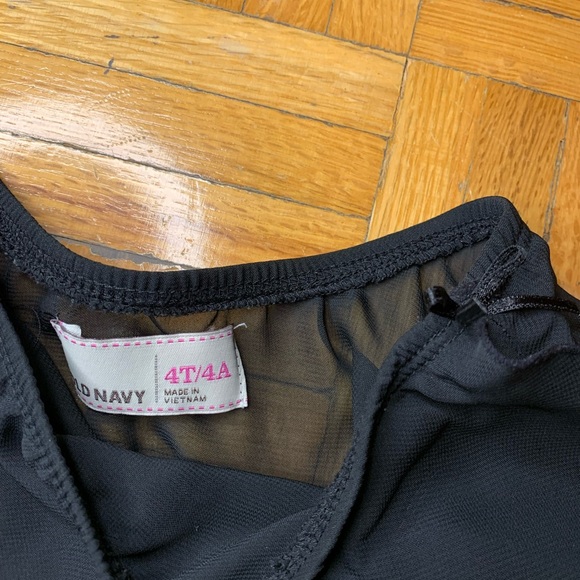 Lightweight Black Layered Black Ballet Dance Skirt - Picture 3 of 5